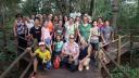 Grupos de Urânia e Votuporanga visitam tradicional Casa do Bosque na Avenida Vale do Sol